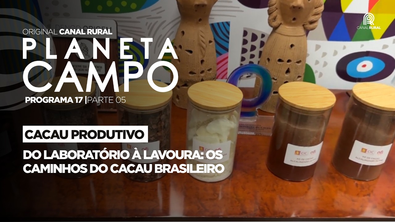 Do laboratório à lavoura: os caminhos do cacau brasileiro | Planeta Campo - Ep. 17 parte 5