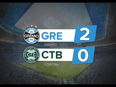 Grêmio 2 x 0 Coritiba - Melhores momentos - Brasileirão 2016