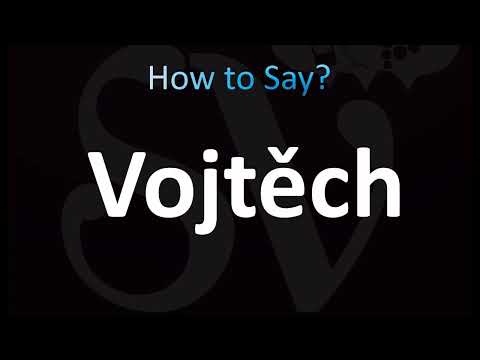 How to Pronounce Vojtech (Czech)