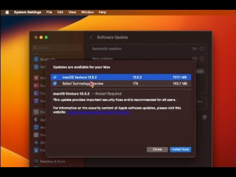 macOS Ventura 13.5.2  Now Available