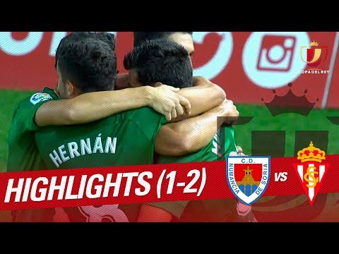 Highlights CD Numancia vs Real Sporting (1-2)