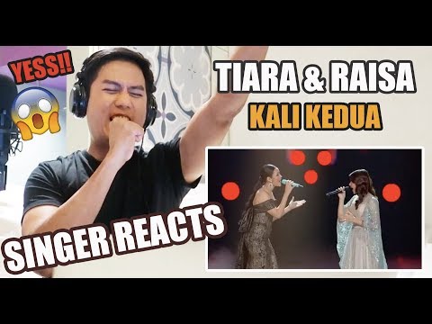VOCALIST REACTS to TIARA and RAISA - KALI KEDUA | Indonesian Idol 2020