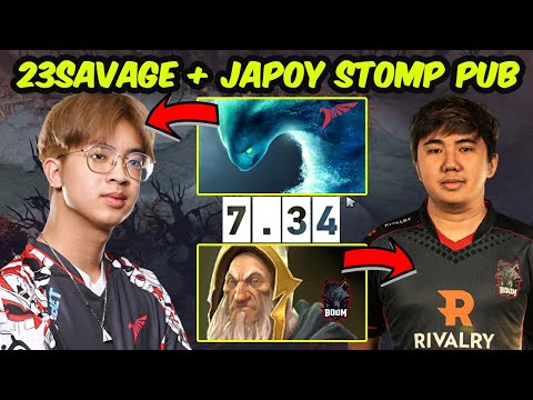 23savage 7.34 Morphling + Yopaj Kotl - Deadly Combo Stomp PUB Server SEA New Patch Dota 2