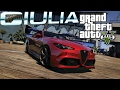 Alfa Romeo Giulia Quadrifoglio для GTA 5 видео 1