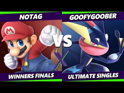 S@X 515 Winners Finals - NoTag (Mario) Vs. GoofyGoober (Greninja) Smash Ultimate - SSBU