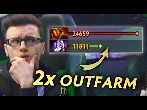 How Miracle DOES IT? 2x OUTFARM enemy mid