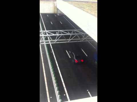 Aquaduct 'Oude Rijn' & tunnelbak A4 Leiderdorp & Leiden