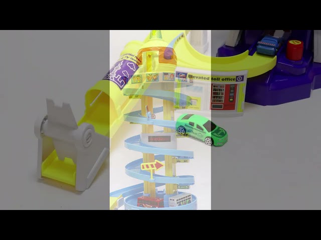 Игровой набор Lanson Toys Башня парковка световые и звуковые эффекты - видео