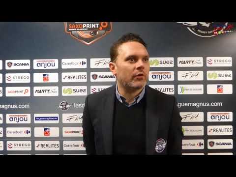 La réaction d'Alexis BILLARD Angers - Chamonix (4-1)