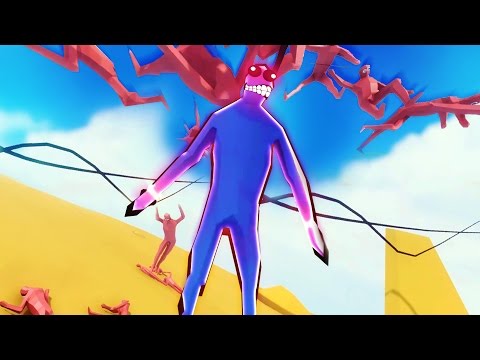 1000 PEASANTS vs. 1 DARK PEASANT! (Closed Neon Alpha) | T.A.B.S. (Totally Accurate Battle Simulator)