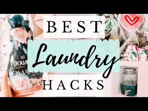 Laundry Hacks You need to know! How to do Laundry...