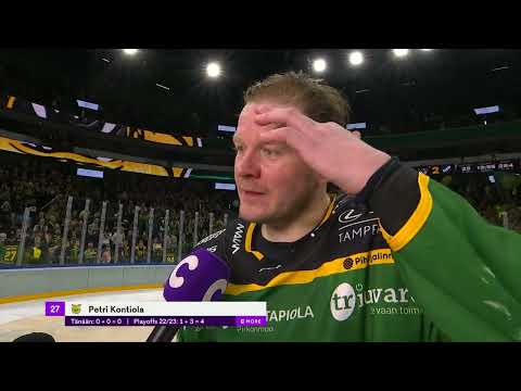 Petri Kontiolan haastattelu voitokkaan pronssipelin jälkeen