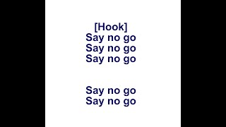 De La Soul Say No Go Lyrics