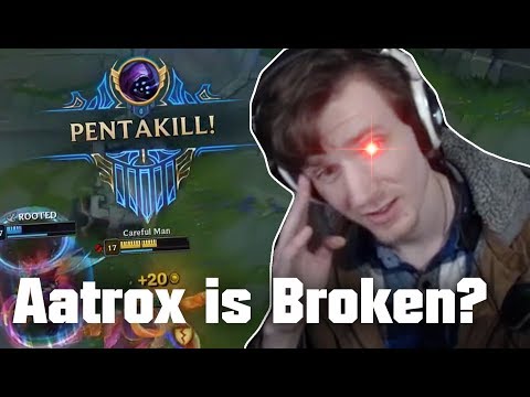Hashinshin: Aatrox is BROKEN? | Jax Pentakill ft. LL Justice