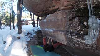 Video thumbnail of Madreselva, 6b. Albarracín