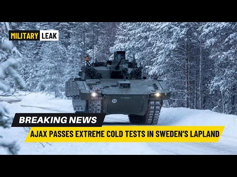 British Army’s Ajax Armoured Fighting Vehicle Passes Extreme Cold Tests #military #defense