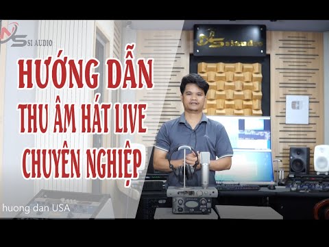 HƯỚNG DẪN KẾT NỐI MICROPHONE, PREAMP, SOUND CARD THU ÂM HÁT LIVE, VÀ SỬ DỤNG PHẦN MỀM TỪ A-Z