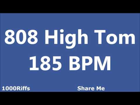 808 High Tom Metronome : 185 BPM