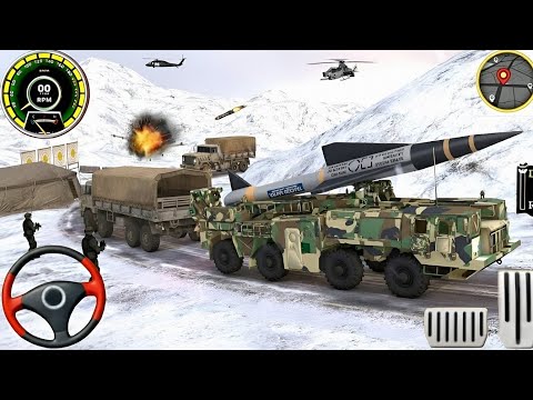 US Army Truck Driving Simulator 3D 2025 – Offroad Military Cargo | Android Gameplay
