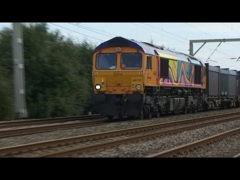 66720 rainbow warrior @ bamfurlong nr wigan 4/9/12