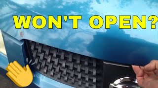 How to Open a Stuck Hood Latch
