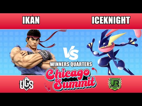 Chicago Summit - Winners Quarters - Ikan(Ryu) Vs. IceKnight(Greninja)