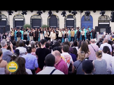 Total Praise Mass Choir à la Place Vendôme - Fête de la Musique Gospel 2025