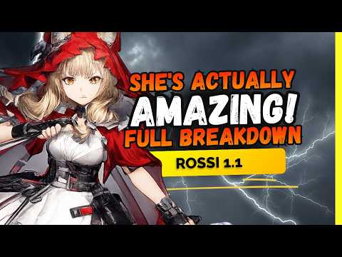 What EVERYONE IS MISSING About Rossi | 1.1 Full Deep Dive - Arknights Endfield