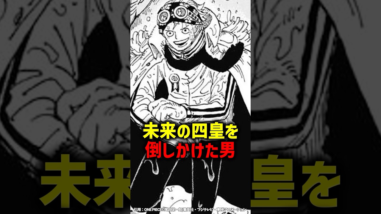未来の四皇を倒しかけた男#shorts#ワンピース
