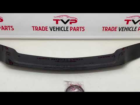 Fits Mercedes C-Class W204 2008-2014 Rear Trunk Boot Spoiler Carbon Look video