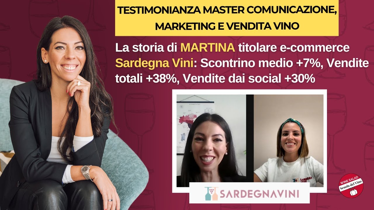 Video testimonianza Martina titolare e-commerce Sardegna Vini