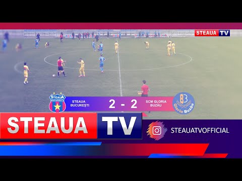 Rezumatul meciului Steaua Bucureşti - SCM Gloria Buzău 2-2
