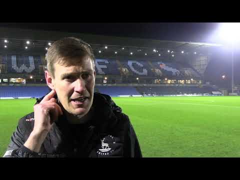 Post-match | Tony Sweeney | Wycombe Wanderers 0-1 Pools