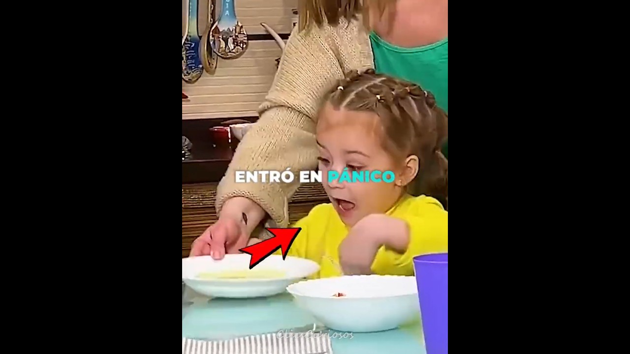Ella no sabía por qué estaban comiendo tan rápido ❤️