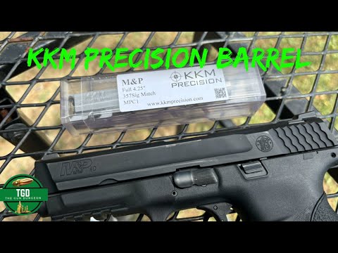 KKM Precision Match M&P Conversion 357 Sig Barrel | Needs A Break In