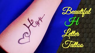 Amazing H Letter Tattoo And A Guitar Tattoo تحميل اغاني مجانا Amazing H Letter Tattoo And A Guitar Tattoo تحميل اغاني مجانا