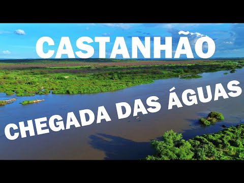 Chegada das águas no Açude Castanhão Alagamar Jaguaretama Ceará 24/03/2024