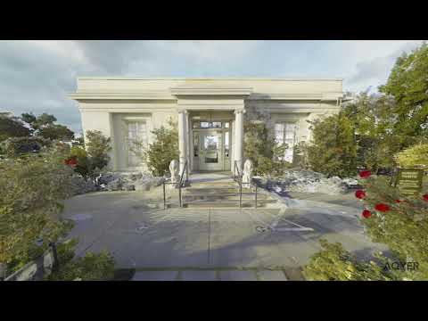 Salão de chá histórico no The Huntington