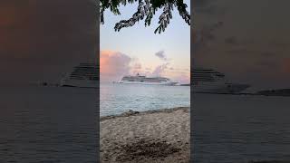 Brilliance of the seas departed in st croix with cruise horn