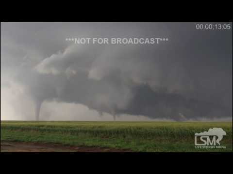 5-24-16 Dodge City, KS Tornadoes Time Lapse