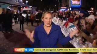 Sarah Moore [GMTV] - Interview with Zac Efron. video