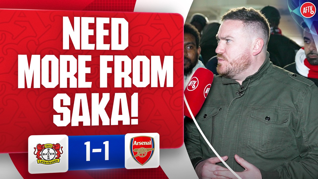 We Need More From Our Starboy Saka (Dan Potts) | Bayer Leverkusen 1-1 Arsenal