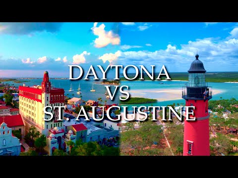 St. Augustine VS Daytona Beach! Which Florida City to Visit?
