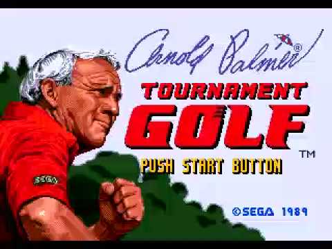 Arnold Palmer Tournament Golf Megadrive