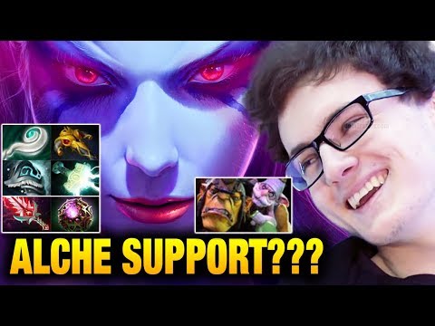 Miracle- Queen of Pain play with Alchemist Support The Fak Dota 2