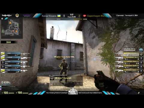 Natus Vincere vs. CPH Wolves [ESL One Cologne 2014] (de_inferno)