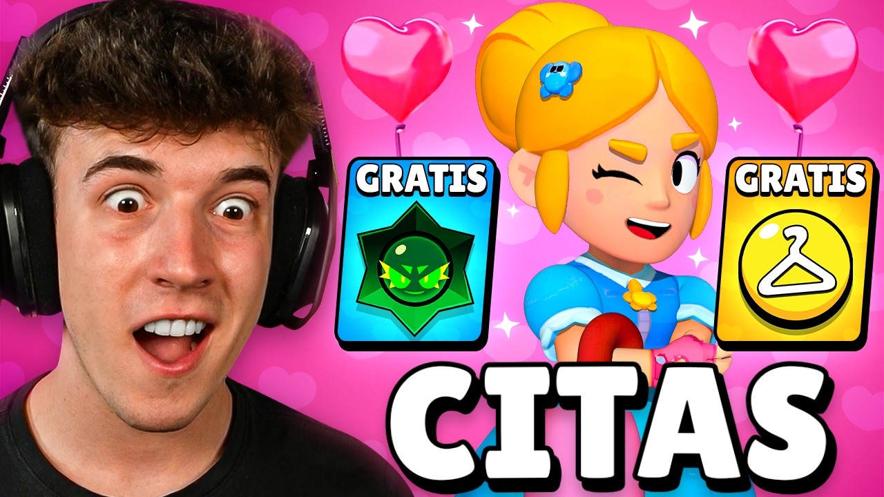 PUEDES TENER CITAS con BRAWLERS Y TE DAN RECOMPENSAS *GRATIS* en BRAWL STARS