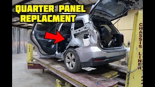 2015 Subaru Forester Quarter Panel Replacement