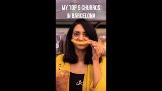 My 5 Favourite Churro Places In Barcelona || Infinity Platter || 2022