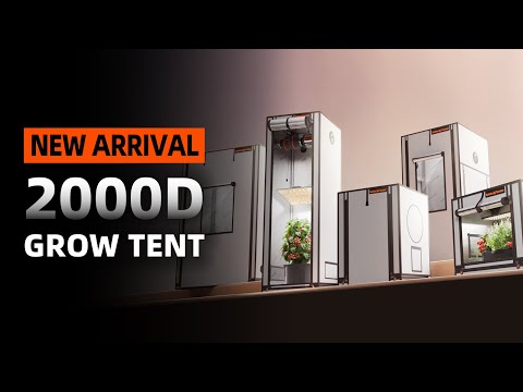 Aesthetic Meets Performance | Spider Farmer Grow Tent with 2000D Oxford – Perfect for Home Growers